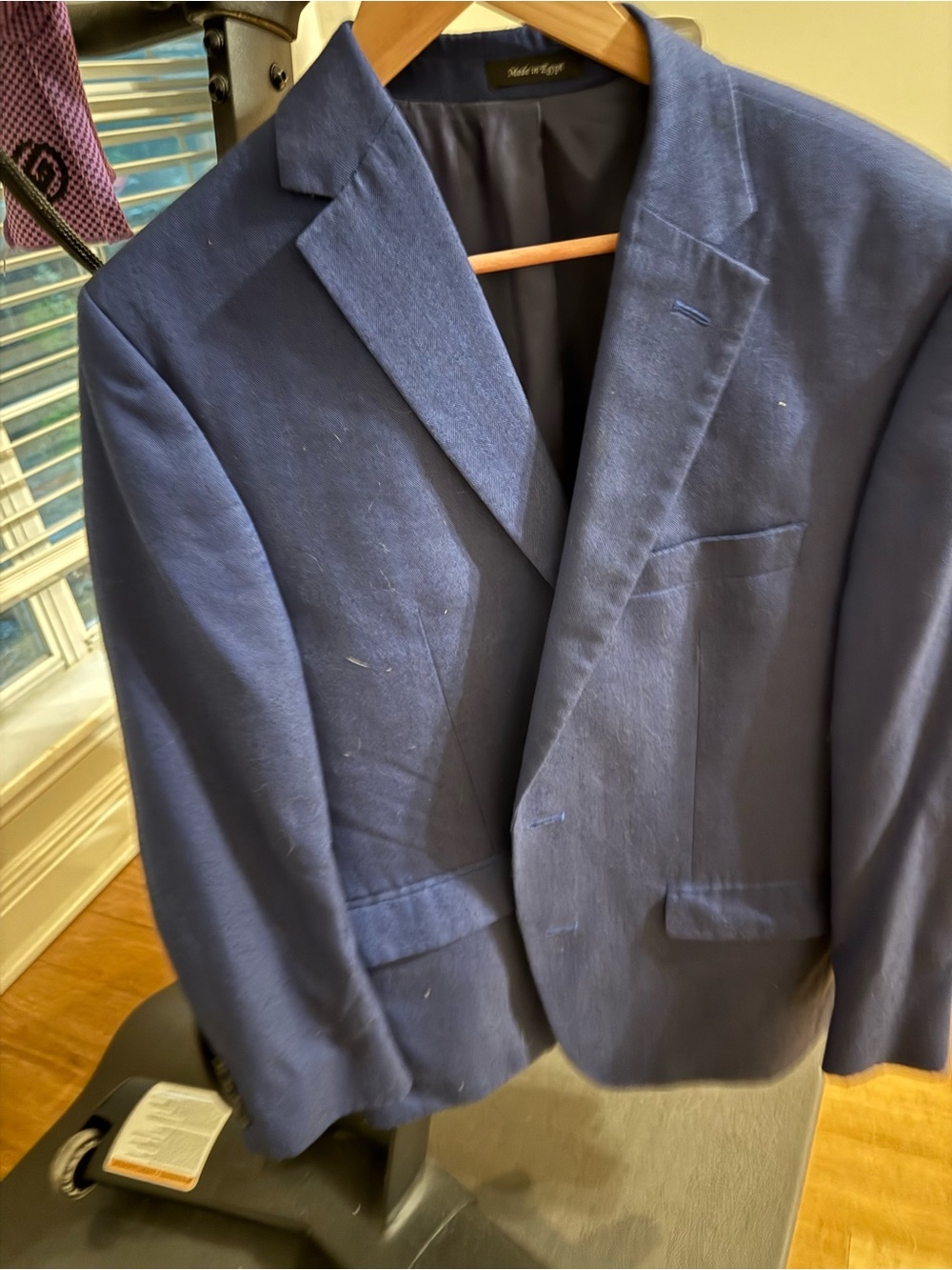 Ralph Lauren Navy Blue Single-Breasted Blazer